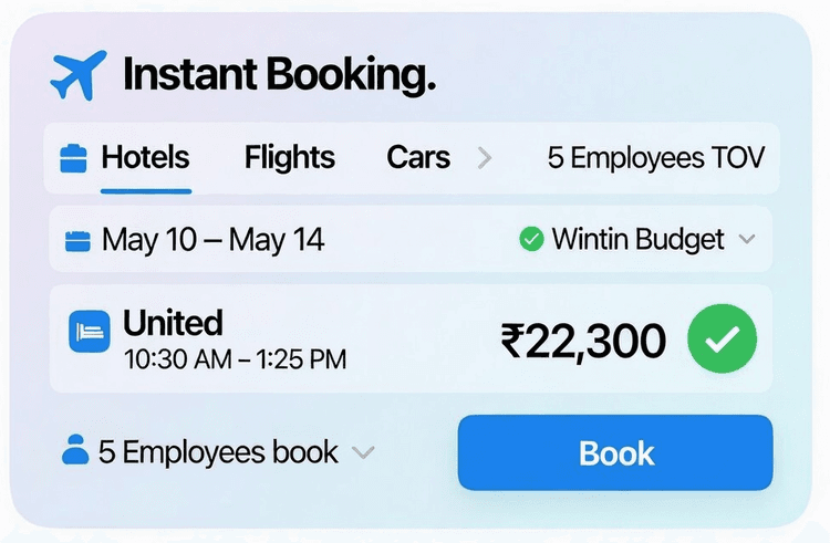 Instant booking